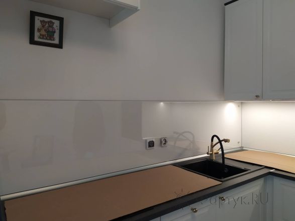 Фартук для кухни фото: без печати, заказ #ИНУТ-8952, Белая кухня.