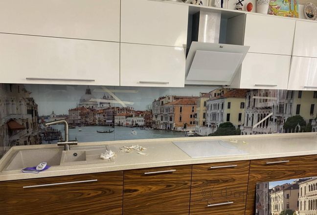 Фартук с фотопечатью фото: гранд-канал венеции, заказ #ГОУТ-124, Коричневая кухня. Изображение 181824