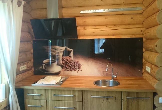 Фартук с фотопечатью фото: кофе, заказ #КРУТ-149, Коричневая кухня. Изображение 184440