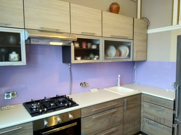 Фартук с фотопечатью фото: однотонный цвет, заказ #ИНУТ-2547, Коричневая кухня.