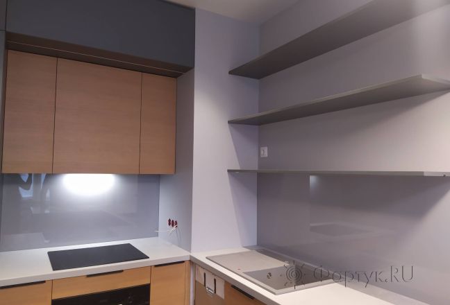 Фартук с фотопечатью фото: однотонный цвет, заказ #ИНУТ-9912, Коричневая кухня.