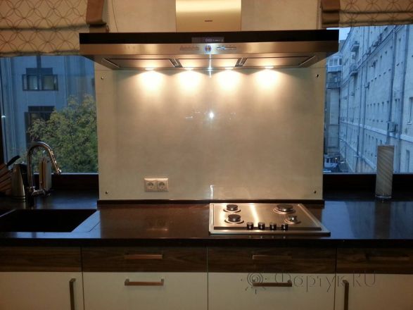 Фартук для кухни фото: прозрачное, без печати, заказ #SK-0314-5, Белая кухня.