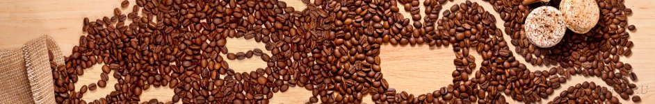 Скинали — Рисунок на кофейных зернах