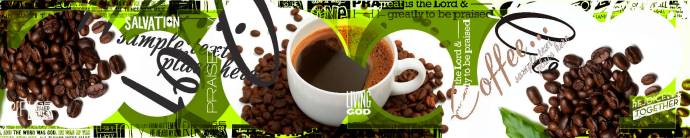 Скинали — Чашка ароматного кофе и кофейные зерна