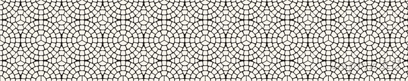 Скинали — Черно-белый абстрактный рисунок из кругов