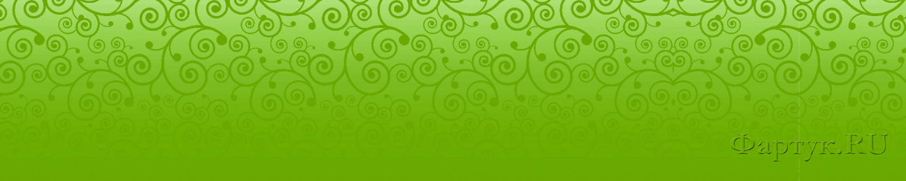 Скинали — Абстрактные вензеля на зеленом фоне