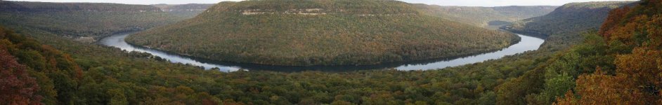 Скинали — Панорама осеннего леса