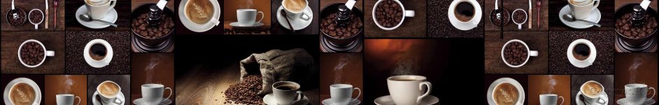 Скинали — Коллаж из квадратов с изображением кофе