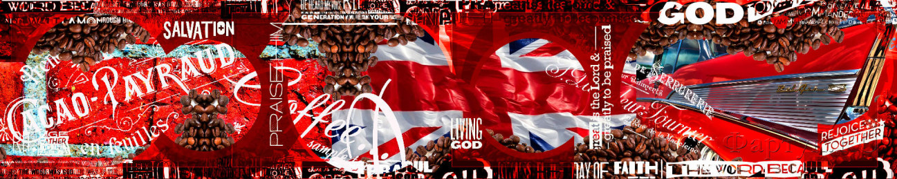 Скинали — Коллаж Кофе Английский флаг
