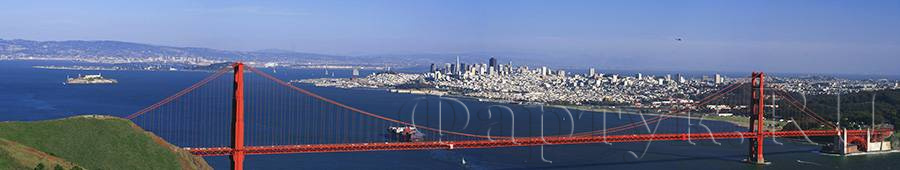 Панорама моста Сан-Франциско