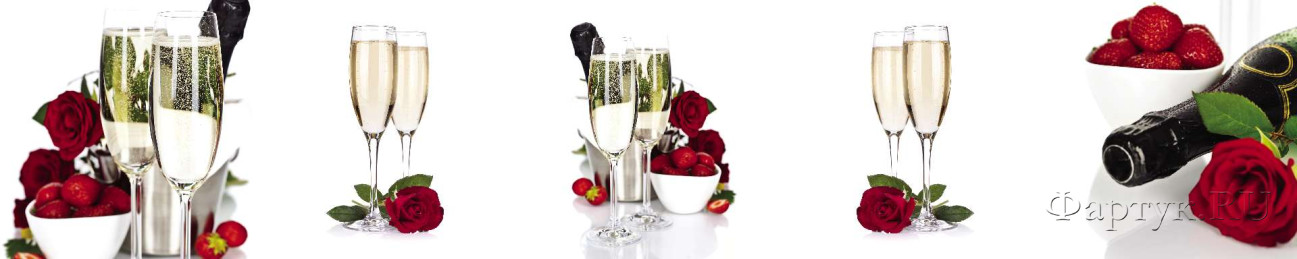 Скинали — Шампанское, красные розы, клубника