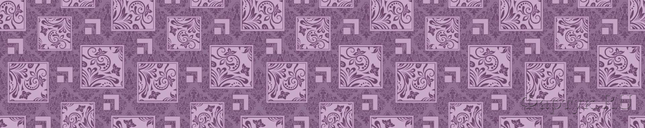 Скинали — Фиолетовые квадраты с узором
