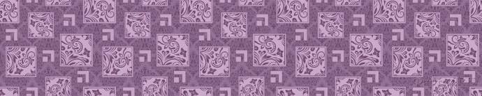 Скинали — Фиолетовые квадраты с узором