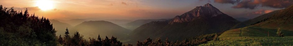 Скинали — Закат на горных вершинах