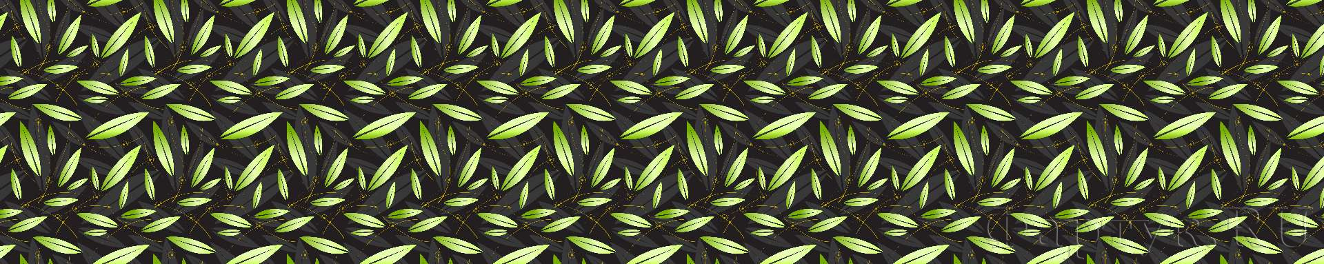 Текстуры зеленые листья