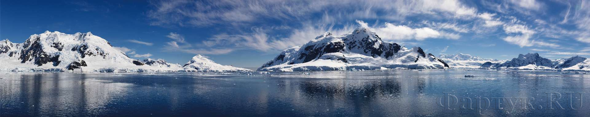 Антарктида, ледяные горы