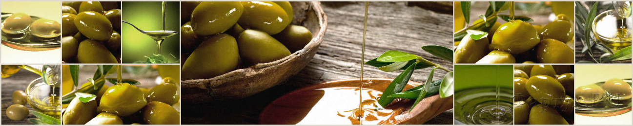 Скинали — Коллаж: оливы и оливковое масло