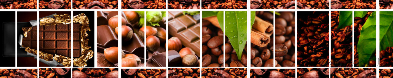 Скинали — Коллаж Кофе,орехи и шоколад