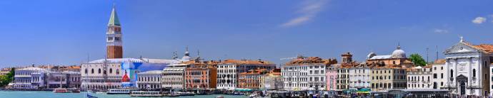 Скинали — Панорамный вид Венеции, Италия