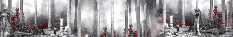 Скинали — Античные колонны и статуи