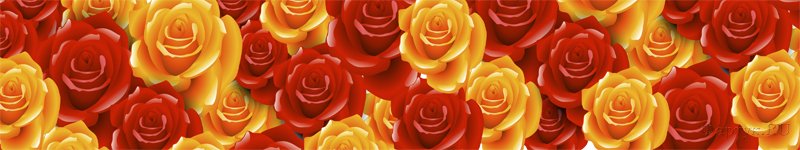 Скинали — Красные и желтые розы