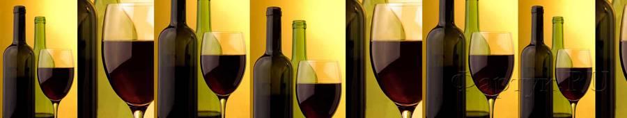 Скинали — Коллаж из винных бокалов и бутылок