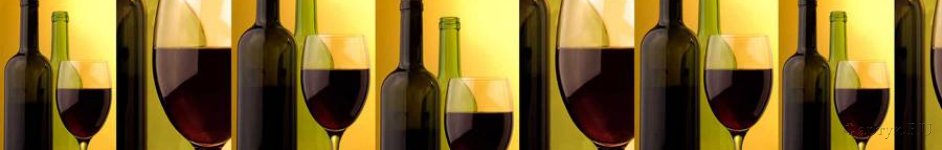 Скинали — Коллаж из винных бокалов и бутылок