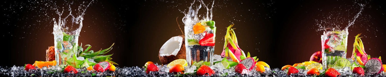 Скинали — Экзотические фрукты и всплески воды