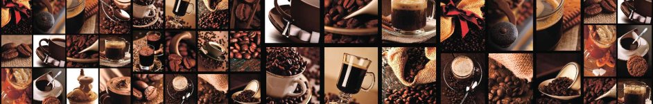 Скинали — Кофейный коллаж в коричневых оттенках