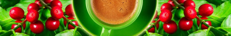 Скинали — чашка кофе и кофейные зёрна