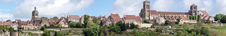 Скинали — Панорамный вид Везле, Франция