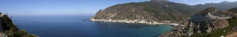 Скинали — Вид на море с горы