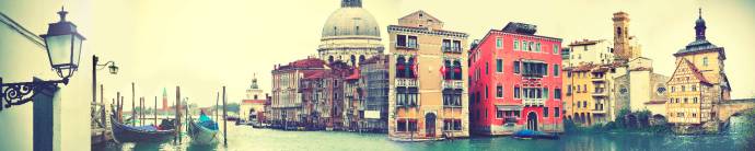 Скинали — Венеция на бежевом фоне