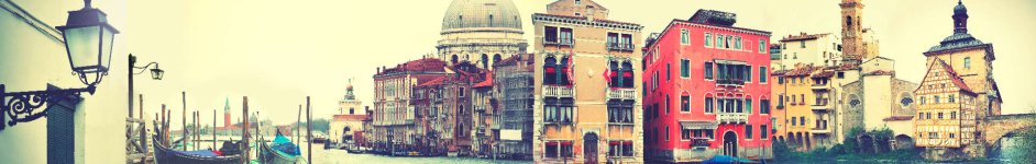 Скинали — Венеция на бежевом фоне