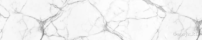 Скинали — Белая мраморная текстура с натуральным рисунком