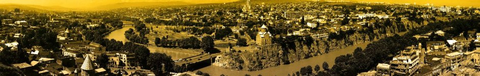 Скинали — Панорама старого Тбилиси