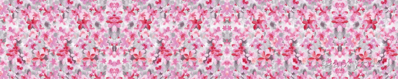 Скинали — Розовый цветочный фон