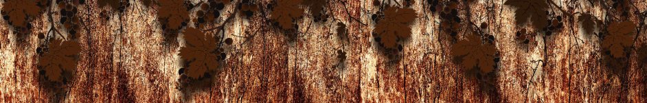 Скинали — Виноград на фоне текстуры дерева