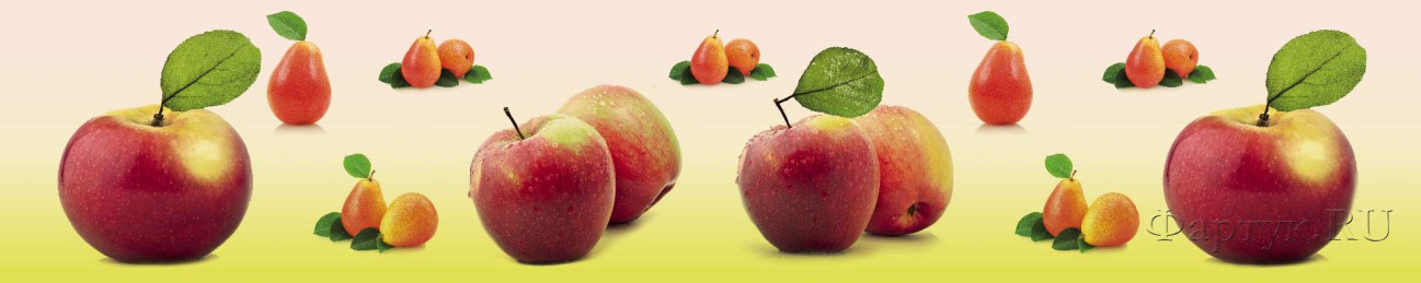 Скинали — Коллаж яблоки и груши