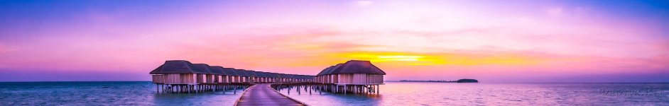 Скинали — Панорама заката на Мальдивах