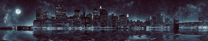 Скинали — Ночной Нью-Йорк со звездным небом