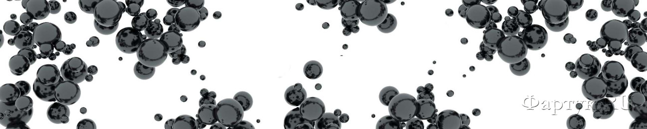Скинали — Черные шары на белом фоне