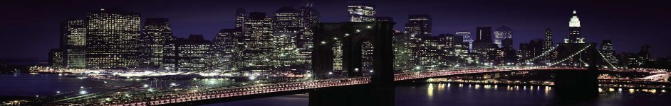 Скинали — Бруклинский мост с огнями в фиолетовых оттенках