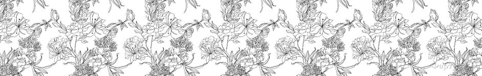 Скинали — Рисованные цветы