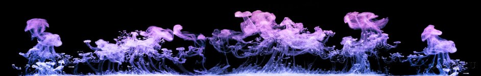 Скинали — Фиолетовые узоры на чёрном фоне