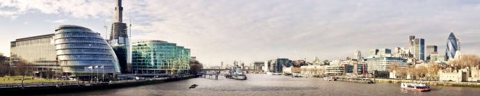 Скинали — Панорама Лондона