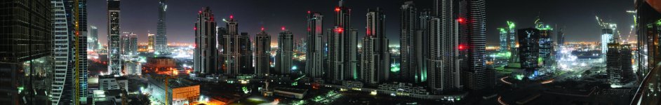 Скинали — Панорама ночного города