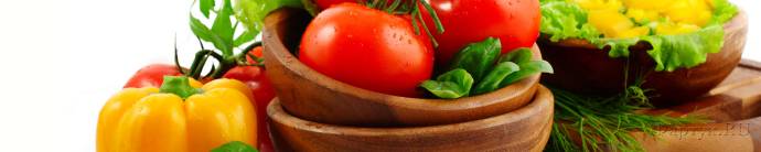 Скинали — Салат из свежих овощей