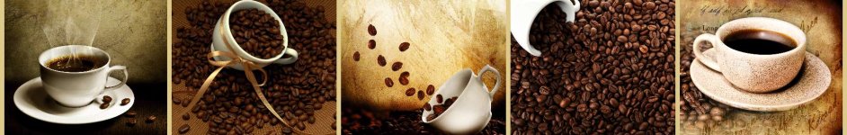 Скинали — Коллаж кофе в винтажном стиле