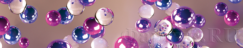 3d- шары в фиолетовом оттенке